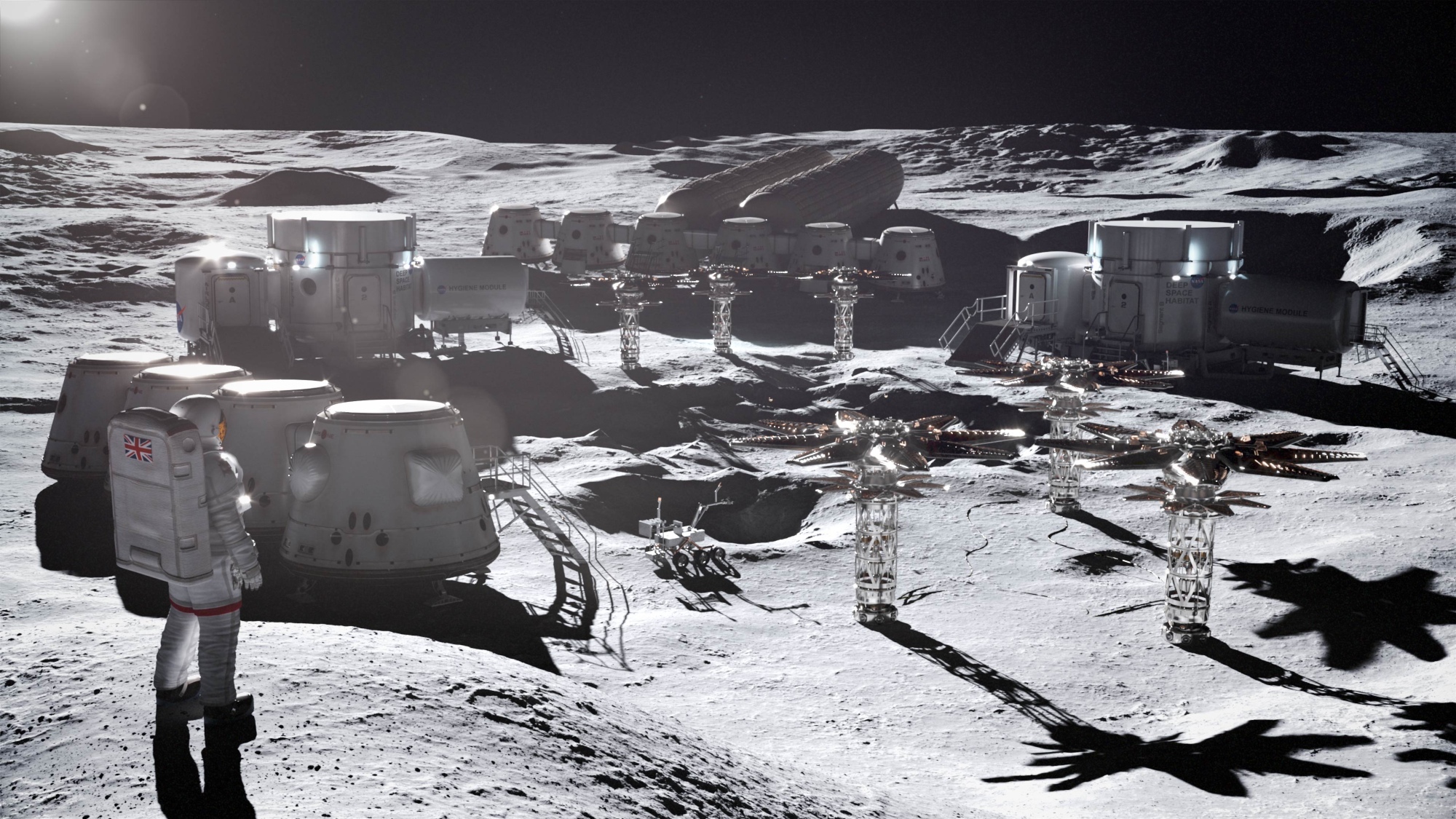 Micro-Reactors could provide the power for a Lunar base